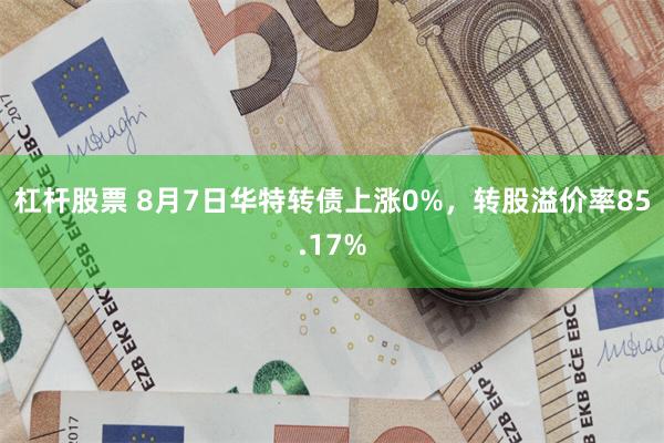 杠杆股票 8月7日华特转债上涨0%，转股溢价率85.17%