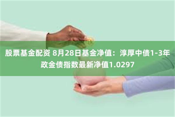 股票基金配资 8月28日基金净值：淳厚中债1-3年政金债指数最新净值1.0297